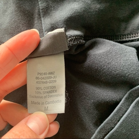 C9 by Champion Black Capri Yoga Dance Wide Leg Workout Leggings size Medium - Picture 6 of 7